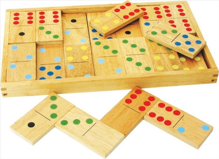 Afbeeldingen van Domino spel Jumbo Bigjigs