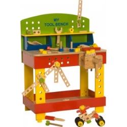 Afbeeldingen van Houten speel-werkbank My Tool Bench Bigjigs