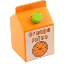 Bild von Houten drank Pakje jus d'orange Bigjigs