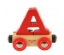 Image de Bigjigs Rail Letter A kleur naamtrein - lettertrein