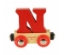 Image de Letter N kleur, naamtrein - lettertrein Bigjigs