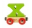 Afbeeldingen van Letter X kleur, naamtrein - lettertrein Bigjigs