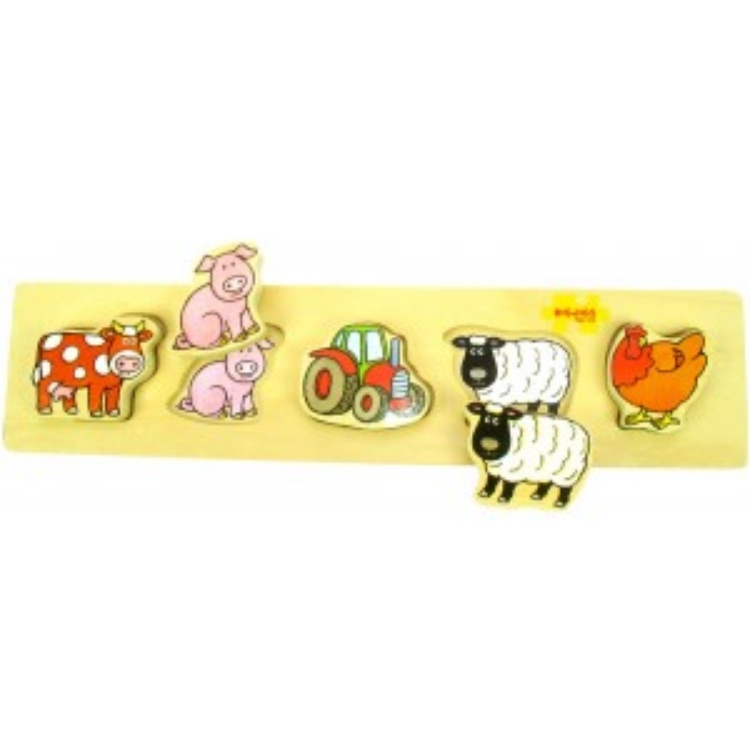 Afbeeldingen van Puzzel grote stukken Boerderij 1+ Bigjigs