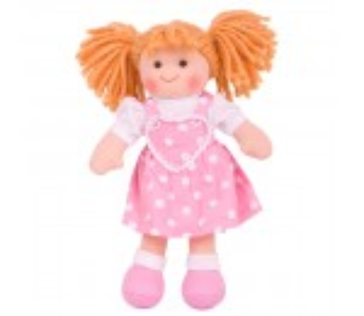 Bigjigs lappenpop Ruby  25 cm BJ-BJD020 1