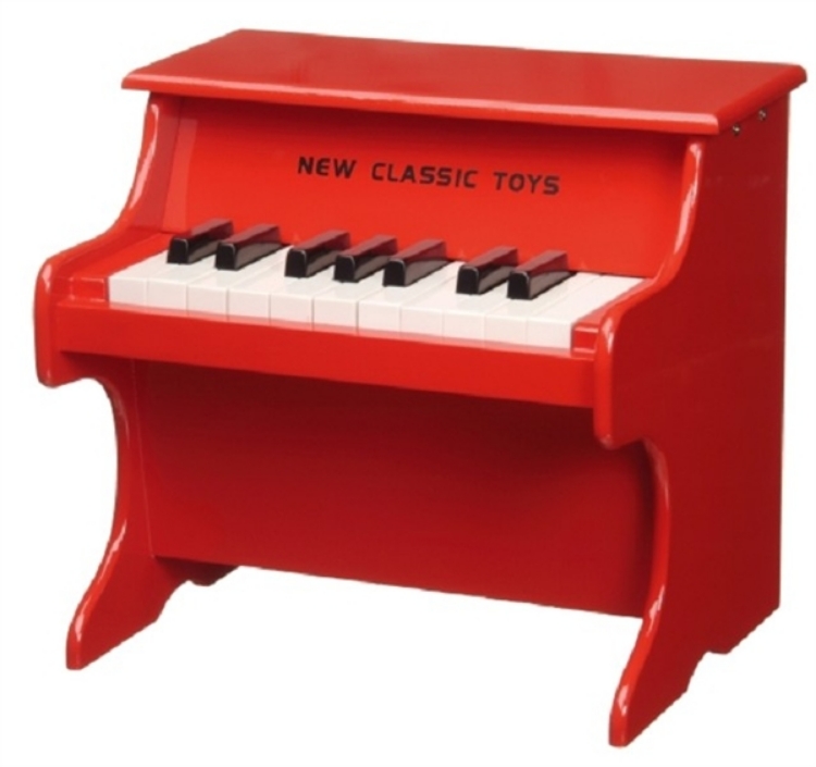 Bild von Piano - Rood 18 toetsen New Classic Toys