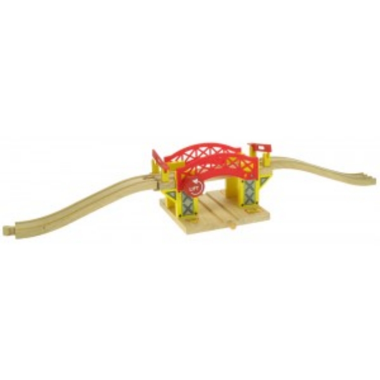 Image de Ophaalbrug houten treinbaan Bigjigs