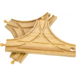 Bigjigs Houten rails T-splitsing BJ-BJT108 5