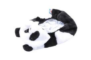 Picture of Wheelybug pluche panda loopwagen met zwenkwielen 1+