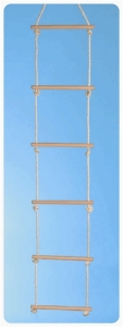 Bild von Touwladder 10mm Touw/200cm