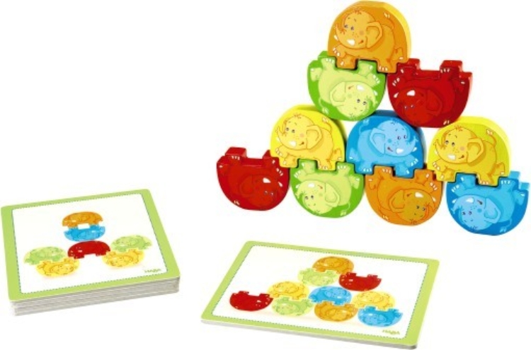 Picture of HABA Stapelspel wiebelolifanten