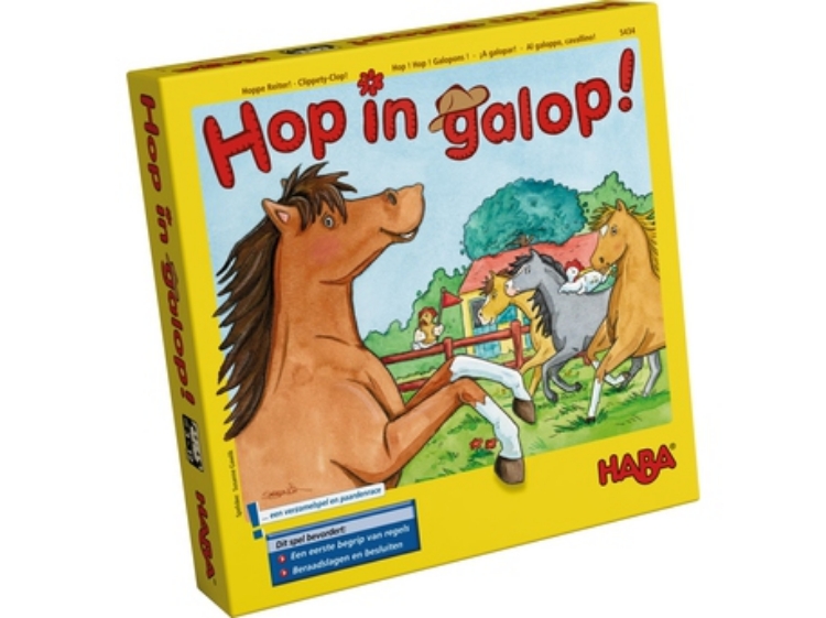 Afbeeldingen van Hop in galop HABA