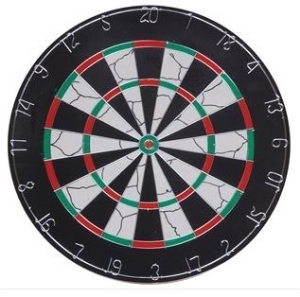 Bild von Dartbord 2,5 cm met 6 darts