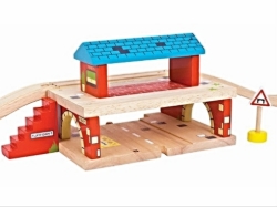 Bild von Bigjigs Rail Station op viaduct koppeling – vanaf 3 jaar
