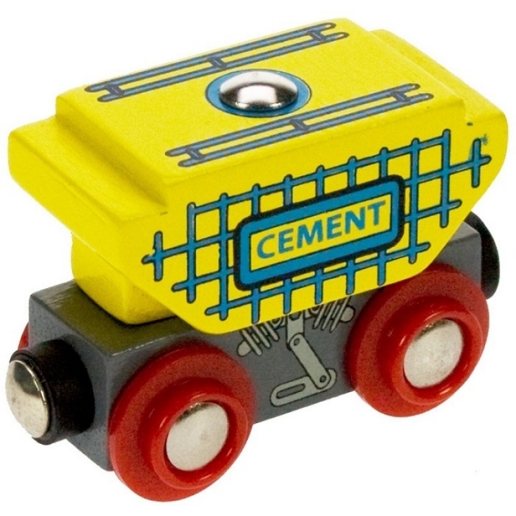 Image de Cementwagon houten treinbaan Bigjigs