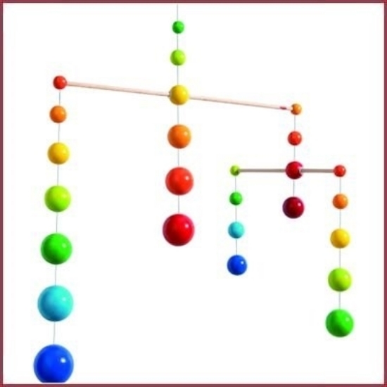 Afbeeldingen van Mobiel Regenboogballen HABA