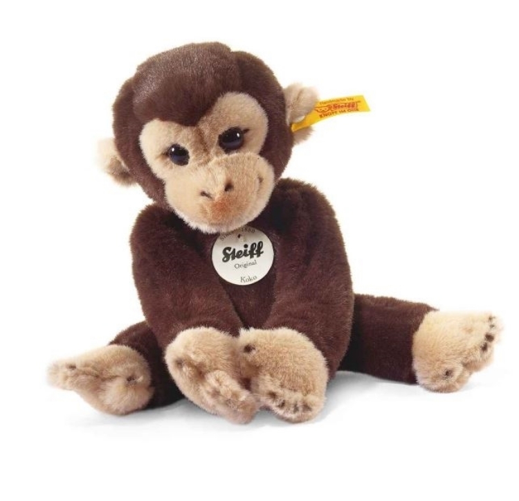 Image de Chimpansee Koko bruin 25 cm Steiff