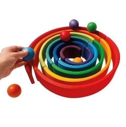 Bild von Regenboog gekleurd groot 36 cm 12-delig Grimm's