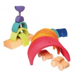 Picture of Regenboog stapeltoren 15-delig Grimm's