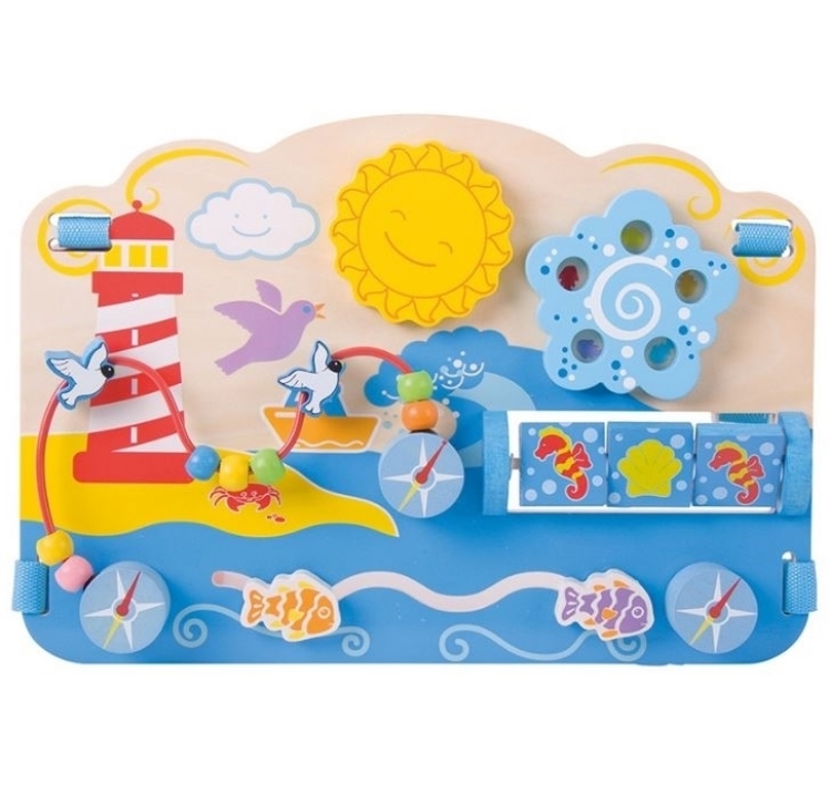 Afbeeldingen van Houten Baby Activity Center Zee Bigjigs