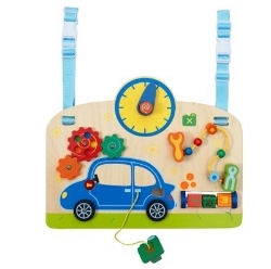 Image de Houten Baby Activity Center Garage Primi Passi