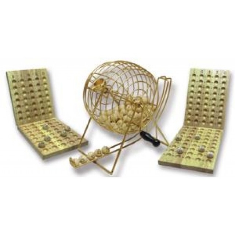 Image de Bingomolen Hotgames, 75 ballen en bord