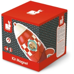 Picture of Magneetset raket  Janod 14 cm hoog
