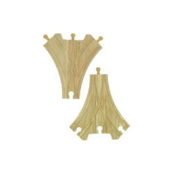 Bigjigs Houten rails 3 weg splitsing BJ-BJT103 3