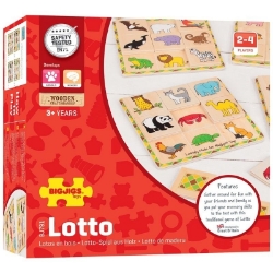 Picture of Houten memoryspel Lotto Dieren Bigjigs