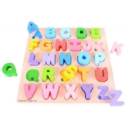 Bild von Puzzel Alfabet Hoofdletters Bigjigs