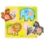 Image de Puzzel grote knoppen Safari 1+ Bigjigs