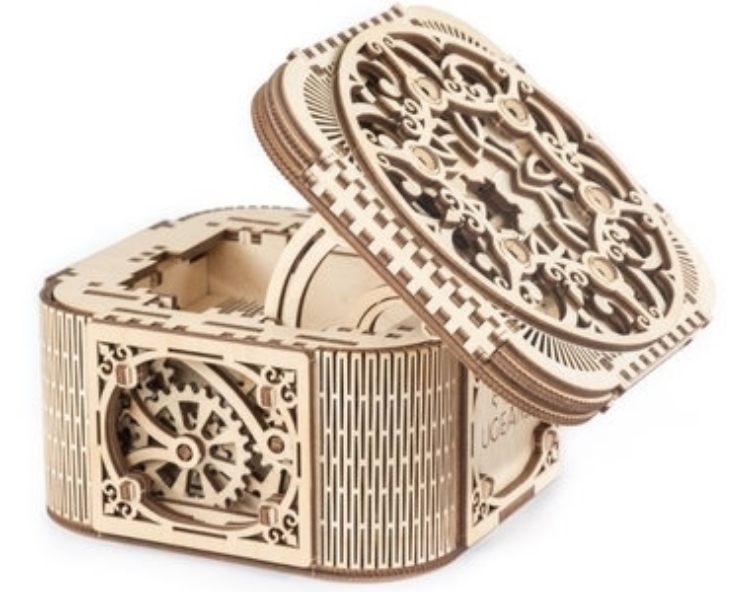 Afbeeldingen van UGears Schatkist Puzzelbox