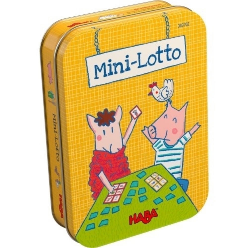 Bild von Mini-lotto in blikken doosje