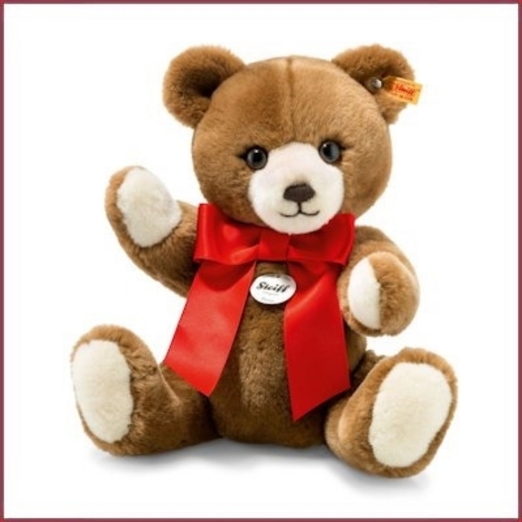 Image de Teddybeer Petsy bruin 28 cm Steiff