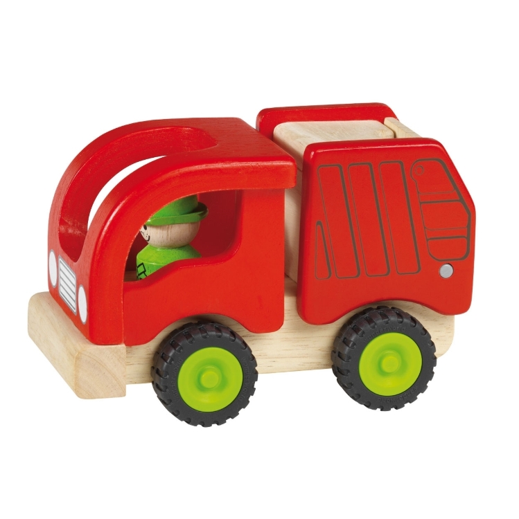 Image de Goki Voertuig – Vuilniswagen – vanaf 2 jaar