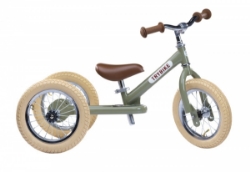 Image de Trybike Steel - Ombouwwiel voor stalen vintage fiets, witte band  