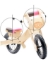 Image de Trybike, zadelhoes en kinbeschermer roze voor loopfiets hout