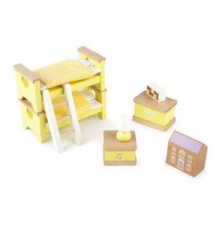 Image de Poppenhuismeubeltjes Kinderkamer Tidlo