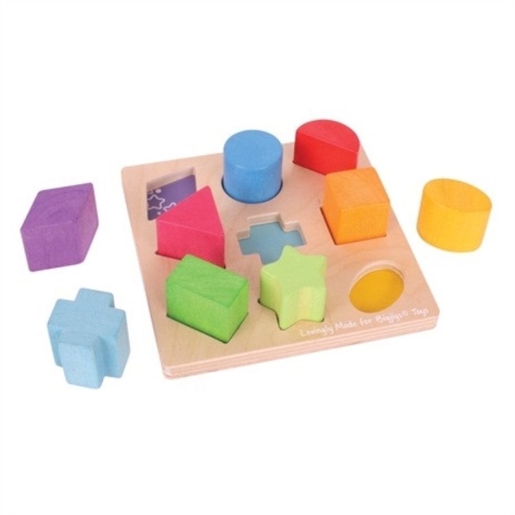 Bigjigs houten vormensorteerspel BJ-BB092 1
