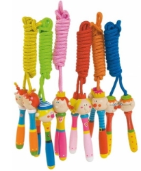 Springtouw Sprookje met Houten Klossen