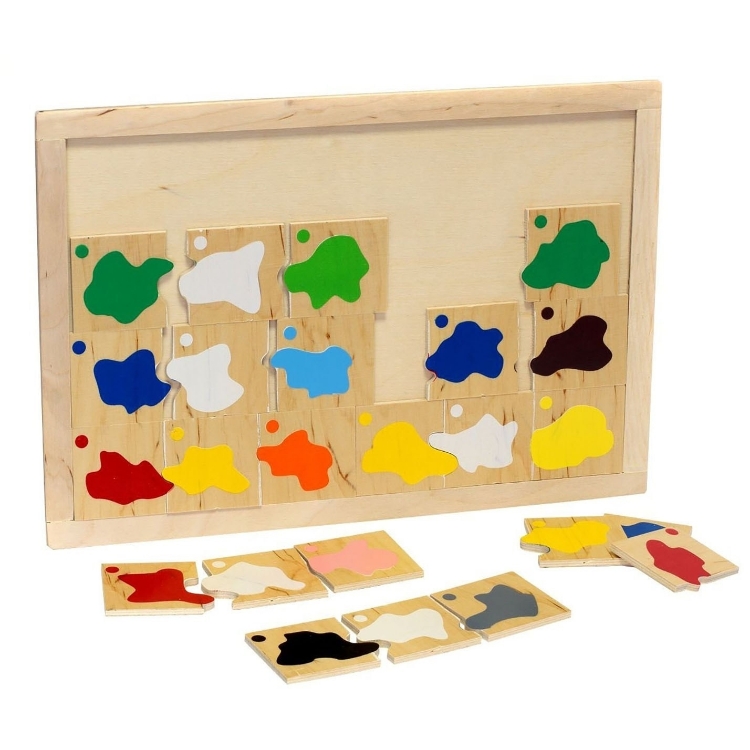 Picture of SALE!!!  Harmony Toys Puzzel Leer verf mengen
