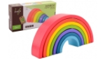 Afbeeldingen van Regenboog boogpuzzel 7 delig  Mdf  Fsc keur