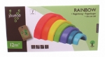 Afbeeldingen van Regenboog boogpuzzel 7 delig  Mdf  Fsc keur