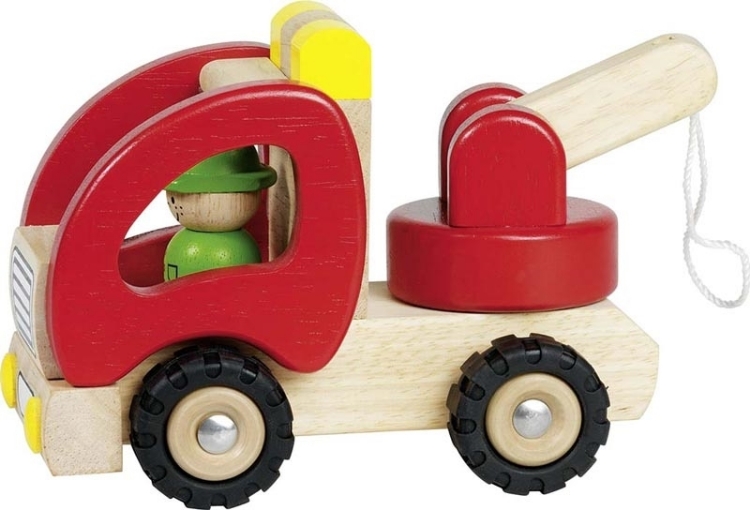 Afbeeldingen van Sleep-takelwagen hout Goki 