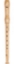 Picture of Blokfluit naturel met wisser GOKI
