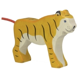 Afbeeldingen van Holztiger Tijger – Houten Speelfiguur – vanaf 3 jaar