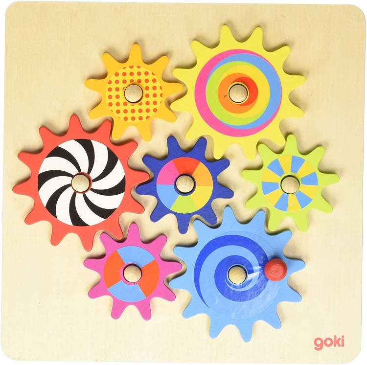 Bild von Tandwielpuzzel-spel