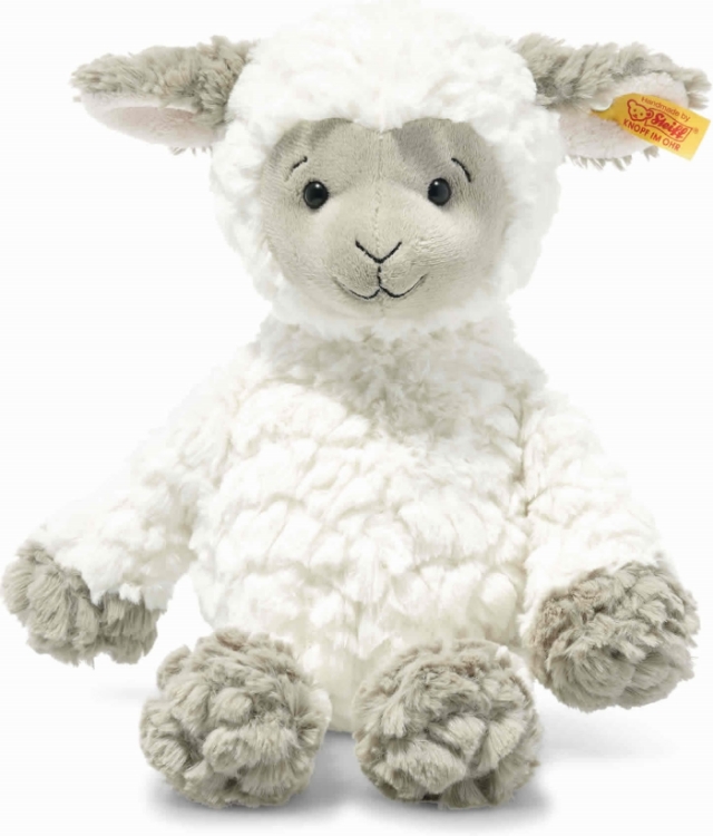 Image de Lammetje Lita wit/taupe 30 cm Steiff Friends 