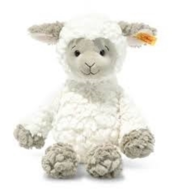 Image de Lammetje Lita wit/taupe 20 cm Steiff Friends