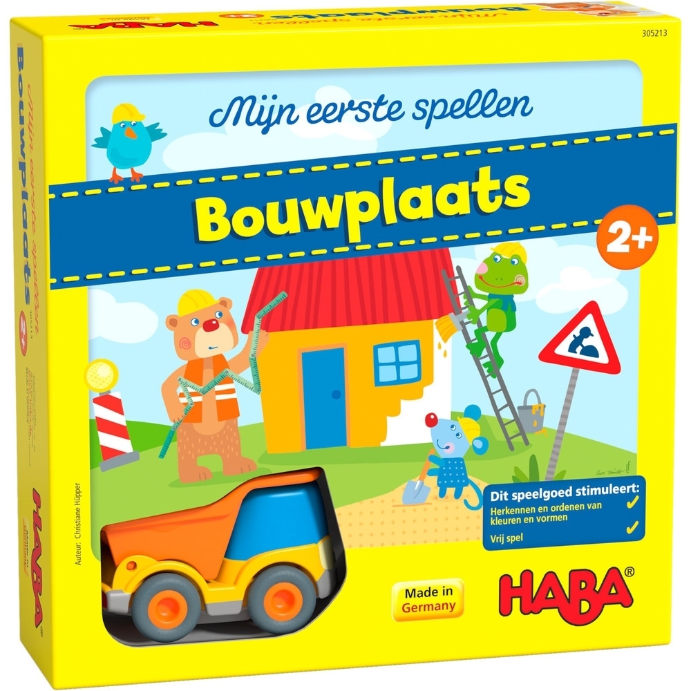 Bild von Bouwplaats spel  Haba 2+