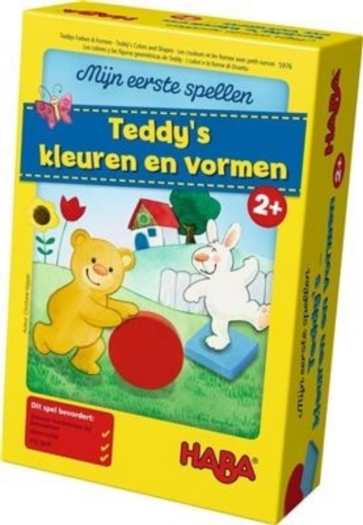 Afbeeldingen van Teddy's kleuren en vormen Haba 2+
